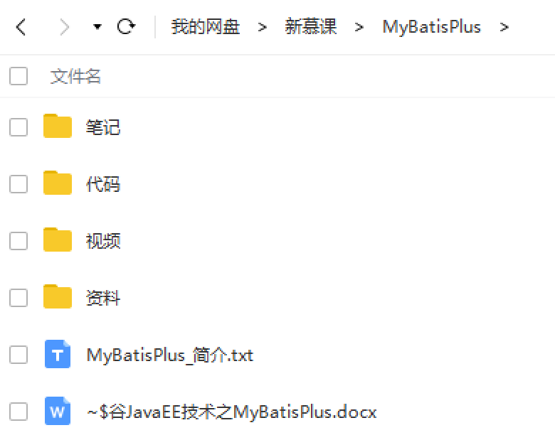 尚硅谷Java视频教程_MyBatisPlus视频教程