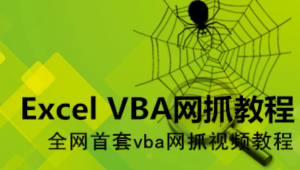 你学得会专业系统化的Excel VBA网抓视频课程