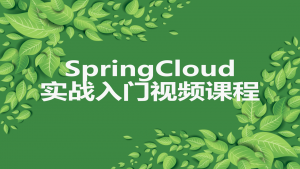 SpringCloud实战入门视频课程