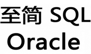 至简 SQL Oracle