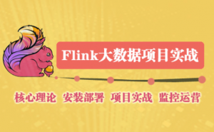 【精品课】Flink大数据项目实战