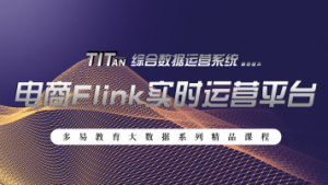 大数据之TITAN综合数据运营系统-电商Flink实时平台