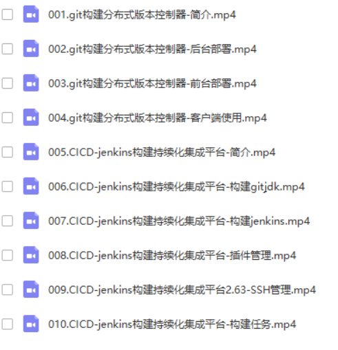 CICD-jenkins构建持续化集成平台