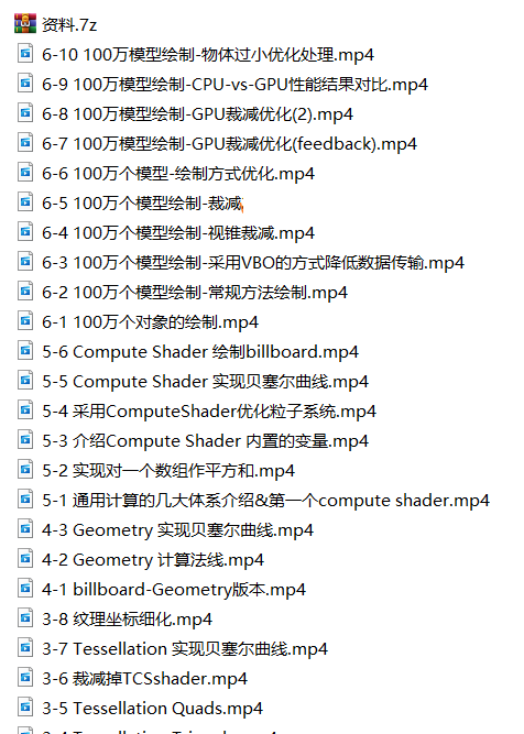 多面解析OpenGL-Shader语言视频课程