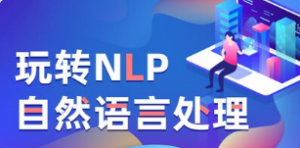 Python人工智能20个小时玩转NLP自然语言处理