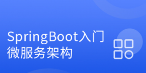 Java微服务架构SpringBoot快速入门到精通