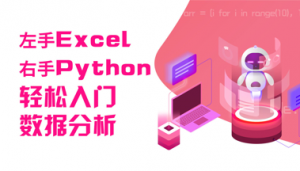 左手Excel，右手Python，轻松入门数据分析