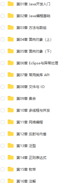 Java从入门到精通核心技术教程全套|2021年