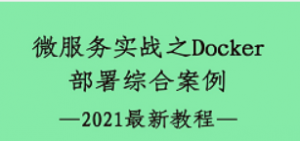 微服务实战之Docker部署综合案例|完整资料