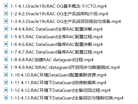 Oracle19c RAC DataGuard搭建2+2