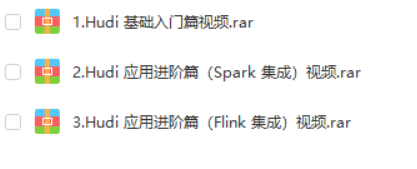 2022数据湖架构开发Hudi（涵盖HDFS+Spark+Flink+Hive等知识点结合）