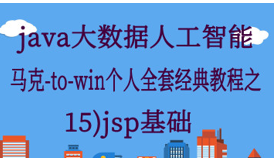 Java大数据全套教材（15） jsp基础