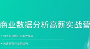 商业数据分析实战训练营8期|LG