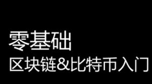 零基础实现区块链与&比特币入门