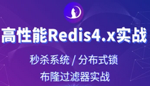 Redis高并发高可用集群百万级秒杀实战|小D课堂